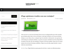 Tablet Screenshot of latinstock.es